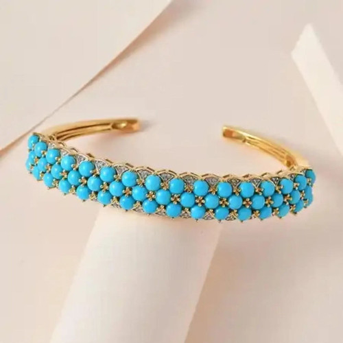 Sleeping beauty turquoise - sleeping, cuff