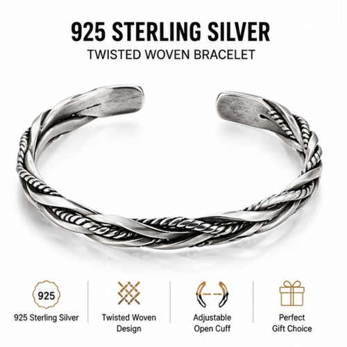Solid 925 sterling silver - 925,