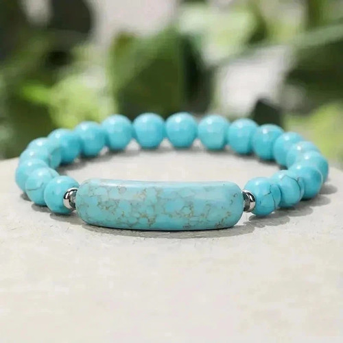 Handmade stone beaded healing - stone,