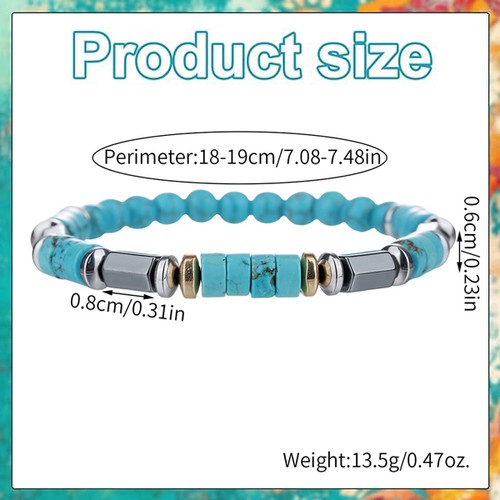 Handmade turquoise bead - handmade,