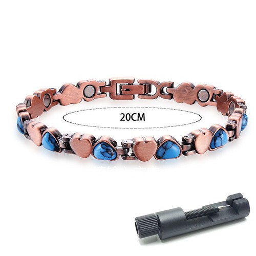 Copper magnetic bangle - magnetic,