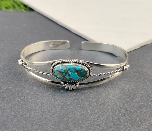 Blue copper turquoise gemstone - blue,