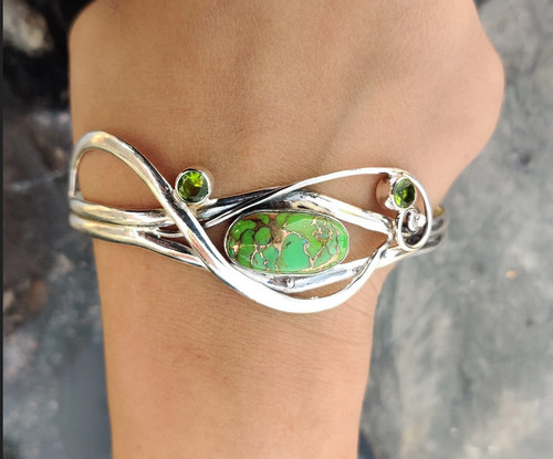 Green copper turquoise - copper,