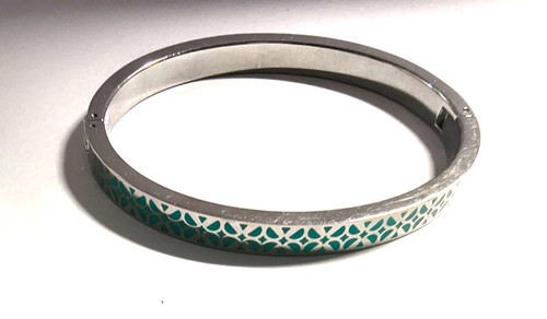 Fossil silver tone turquoise - fossil,