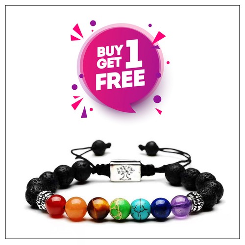 Chakra bracelet stone - chakra,