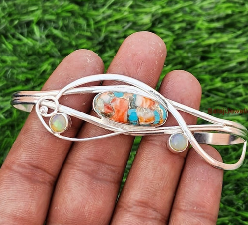 Oyster copper turquoise - copper,