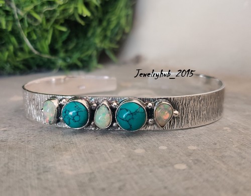 Turquoise opal gemstone - opal,