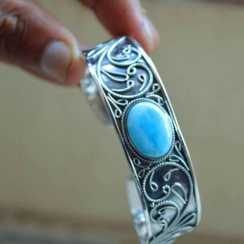 Vintage turquoise cuff - vintage,